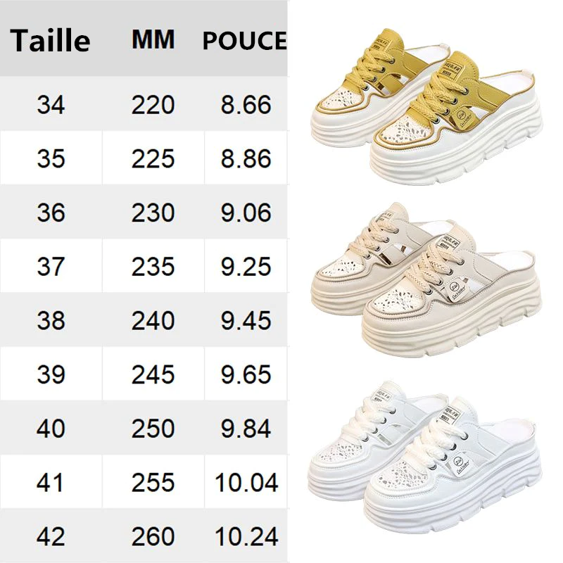 🔥Vente chaude🔥Sandales décontractées d'été à semelles épaisses en textile creux de grande taille