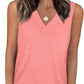✨Women's Sleeveless V-Neck Slimming Loose Fit Casual Tank Top