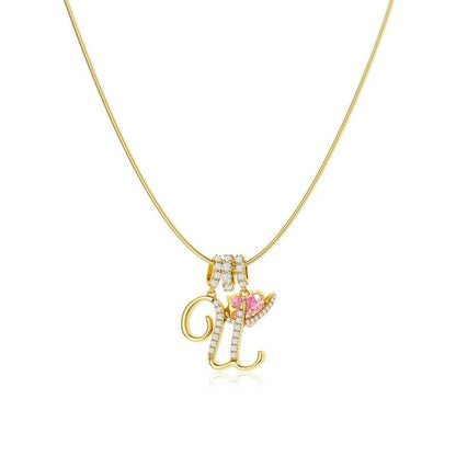 ✨3-Layering Initial A-Z Letter Pendant Necklaces🎀