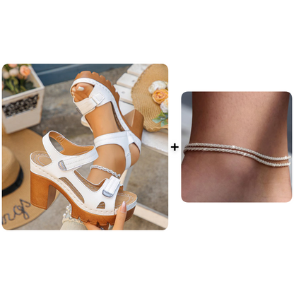 Women's Summer Platform One-Strap Sandals – Comfortable, Lightweight & Perfect for Beach or Daily Wear☀️