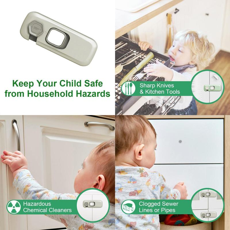 Multifunctional Child Proof Refrigerator Locks