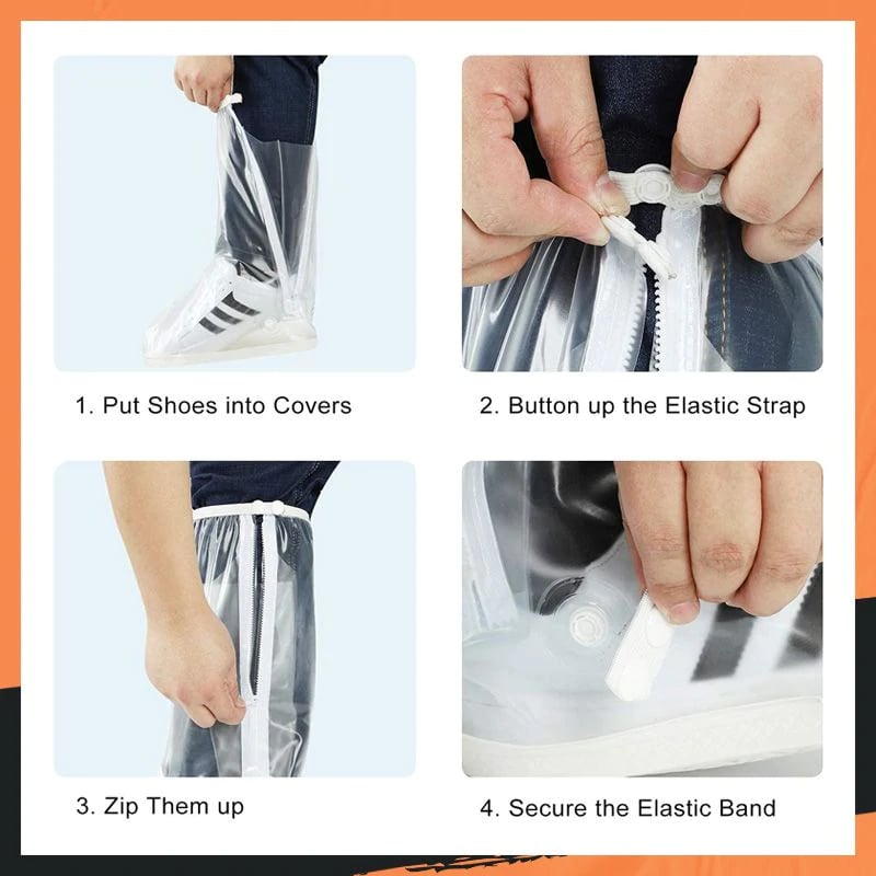 ⏰Promotion 52% OFF❤️All-Round Long Waterproof Boot Cover