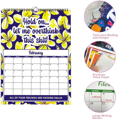 📅 2027 Sweary Humor Wall Calendar