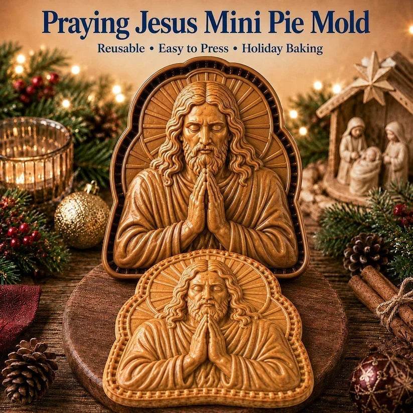 🥧✨ Faith & Nativity Christmas Mini Pie Mold Collection