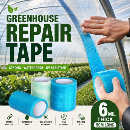 🌦️ 🩹 Weather‑Resistant Greenhouse Repair Tape – Heavy‑Duty, Strong Adhesive, Outdoor‑Ready 🌱