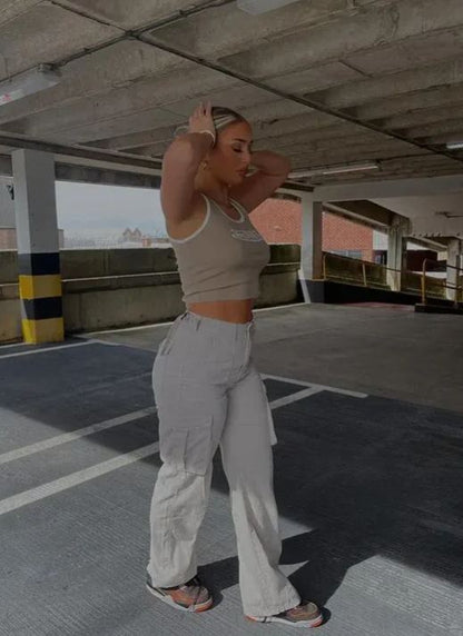 🥰Adjustable Straight Fit Cargo Pants