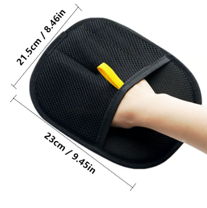 🔥BUY 1 GET 1 FREE🔥🐾🧤 Pet Hair Remover Electrostatic Gloves – Double-Sided Efficient, Soft Silicone & Washable Reusable (Versatile Home+Car)!