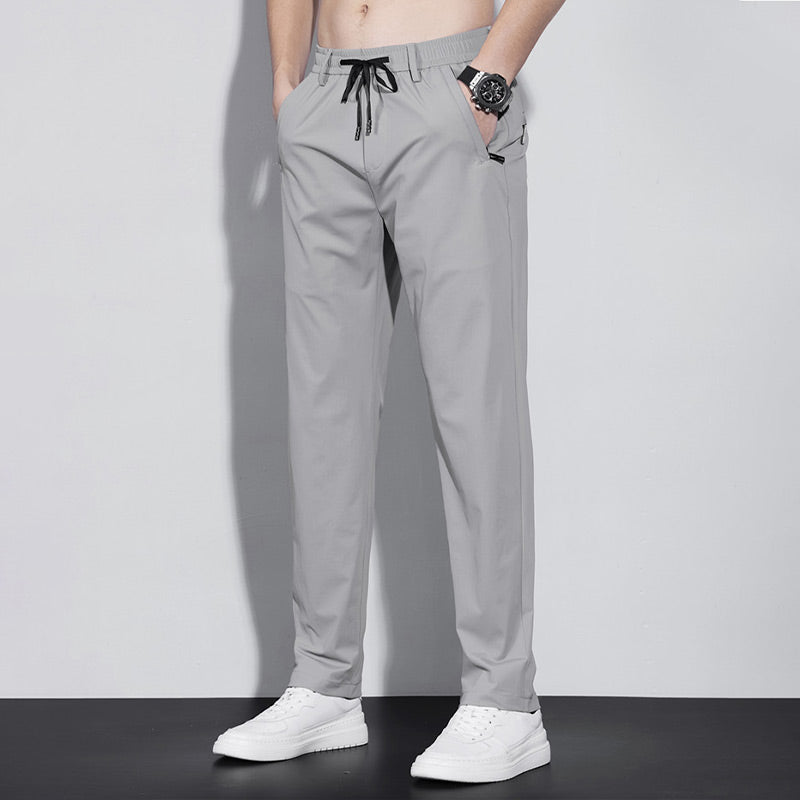 🔥Vente du dernier jour 49%🔥Pantalon de survêtement en soie glacée d'été pour hommes