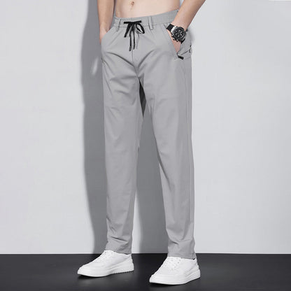 🔥Vente du dernier jour 49%🔥Pantalon de survêtement en soie glacée d'été pour hommes