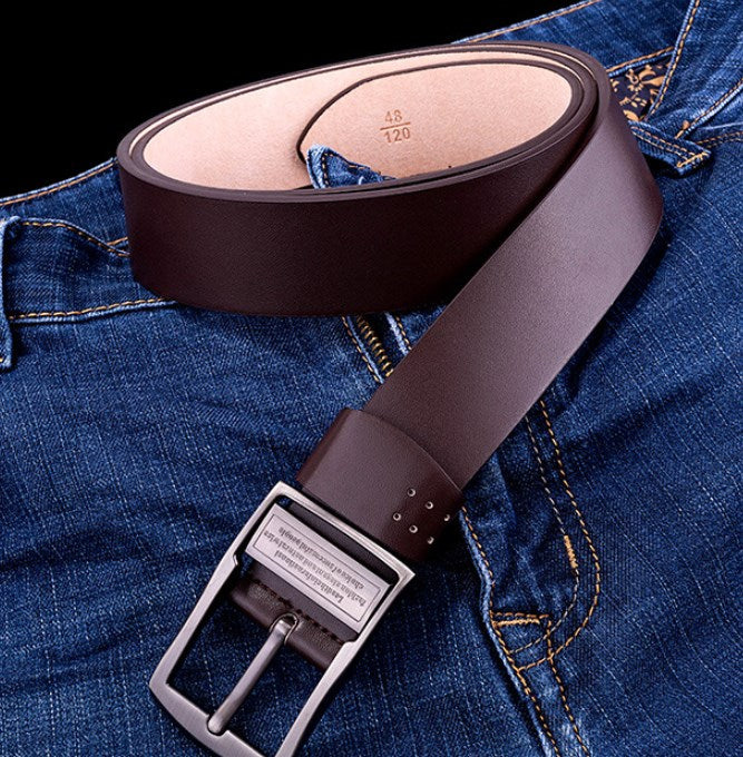 [Cadeau pratique pour lui] Ceinture en cuir pour homme d'affaires