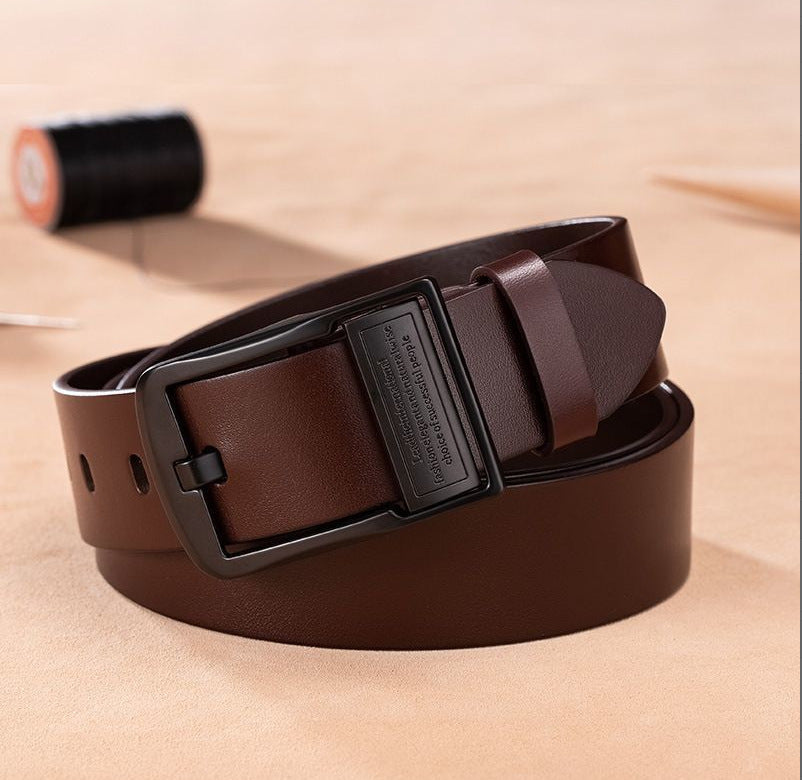 [Cadeau pratique pour lui] Ceinture en cuir pour homme d'affaires