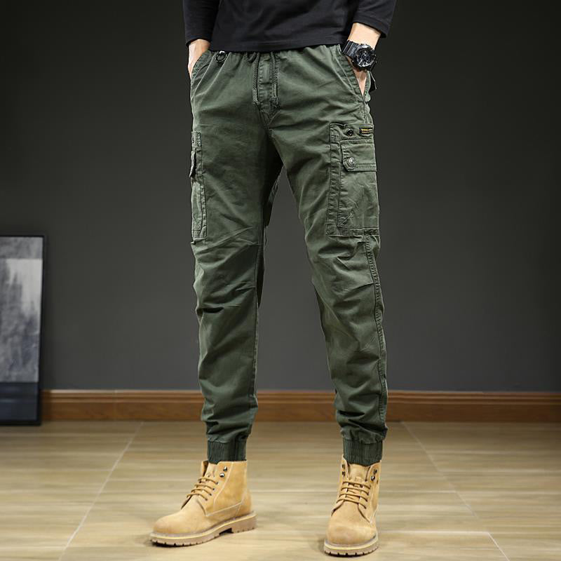 🔥hot selling🔥Men's Fashion Casual Multi-Pocket Tapered Sweatpants（free shipping）