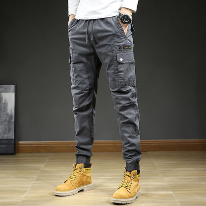 🔥hot selling🔥Men's Fashion Casual Multi-Pocket Tapered Sweatpants（free shipping）