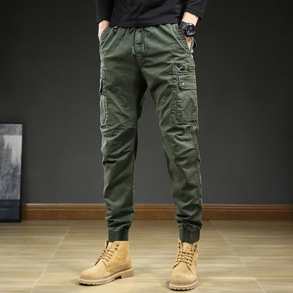 🔥hot selling🔥Men's Fashion Casual Multi-Pocket Tapered Sweatpants（free shipping）