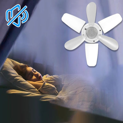 Ventilateur de Plafond Domestique avec Lumière et Télécommande