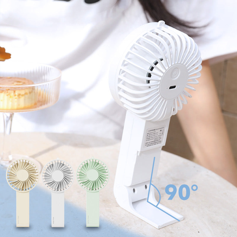 Ventilateur Portable à Main de Chargement avec Support