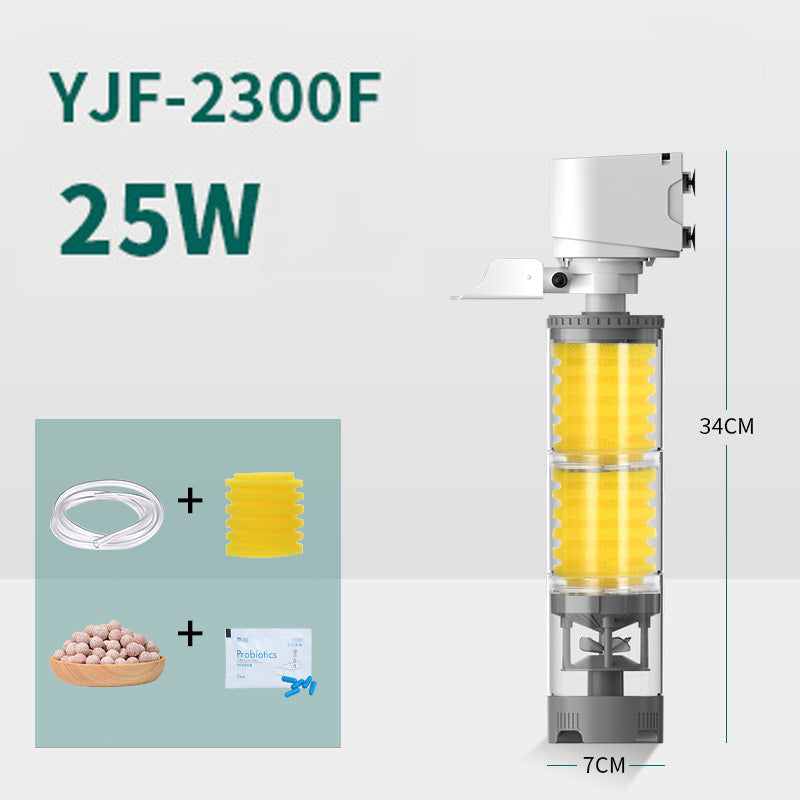 Filtre Électrique Silencieux pour Aquarium