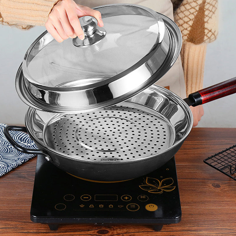 Insert de cuisson à la vapeur en acier inoxydable polyvalent pour casserole