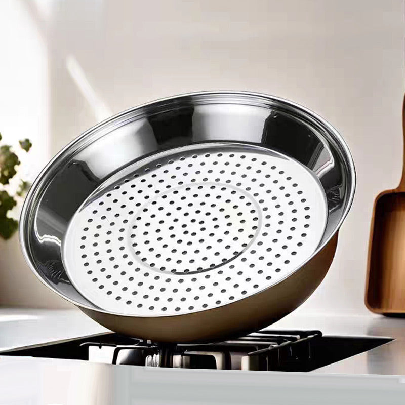 Insert de cuisson à la vapeur en acier inoxydable polyvalent pour casserole