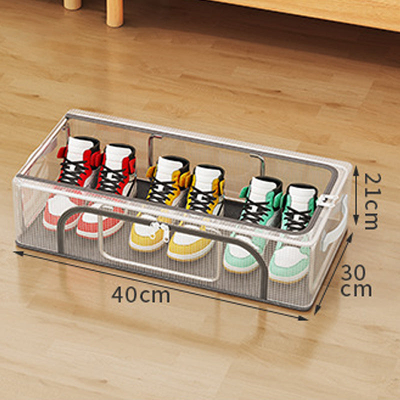 PVC Shoe Storage Box - Waterproof & Foldable