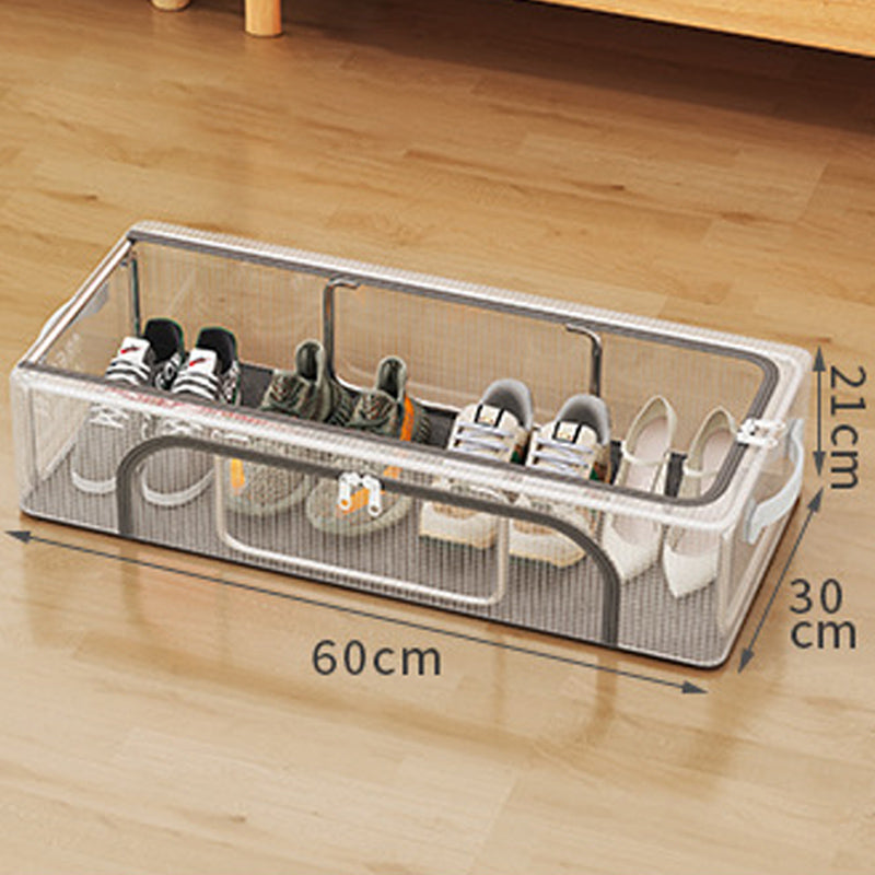 PVC Shoe Storage Box - Waterproof & Foldable