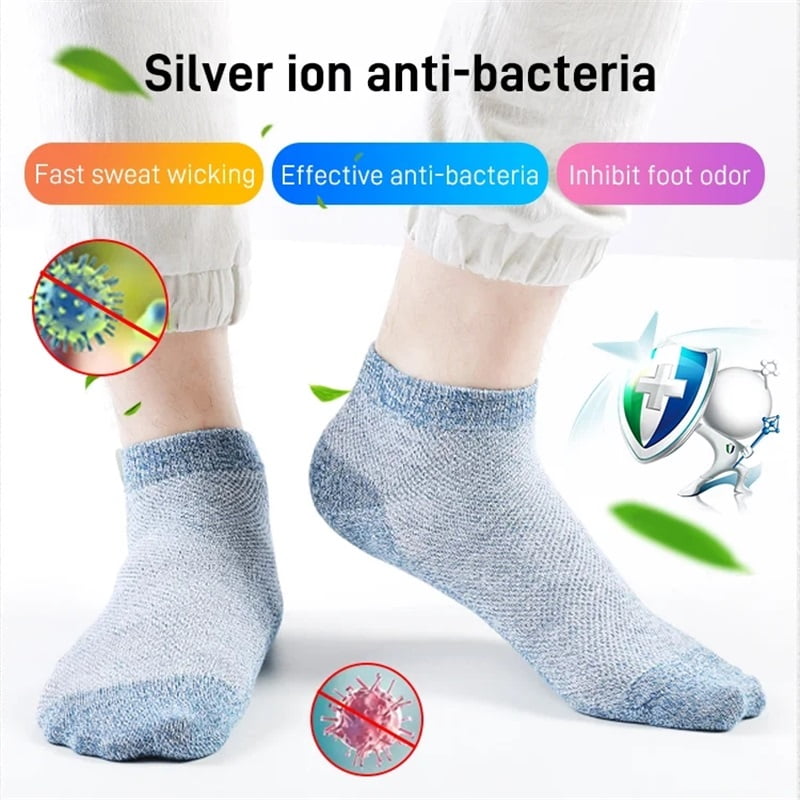 🔥🔥Chaussettes déodorantes antibactériennes respirantes pour