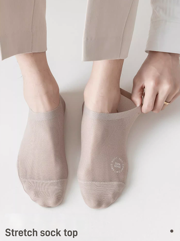 🔥High-end Ice Silk Mesh Socks