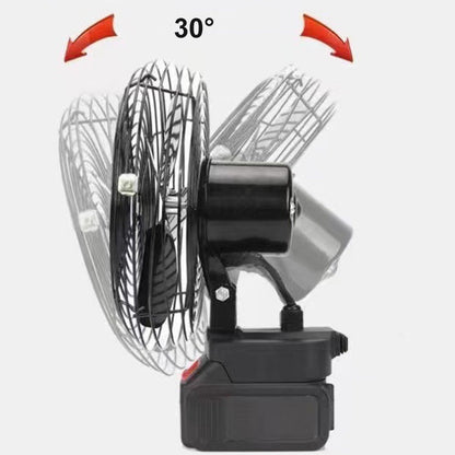 Ventilateur de camping extérieur à piles