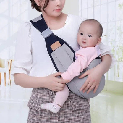 4-in-1 Breathable Baby Carrier – 0-36 Months, Front/Back/Facing In/Out – Hands-Free Comfort for Parent & Baby! ✨