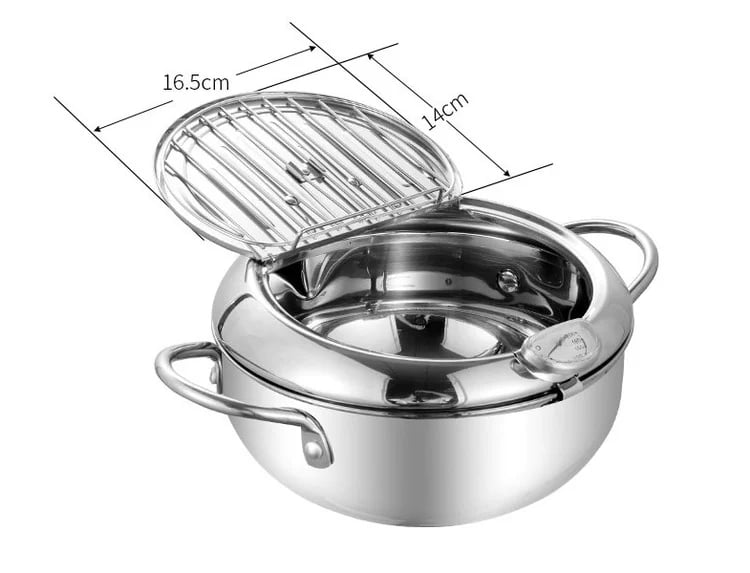 Friteuse en Acier Inoxydable