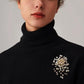 Ladies' High-end Exquisite Handmade Pearl Brooch