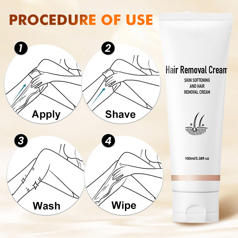 🧴52% OFF!🥰Versatile Aromatic Hair Removal Cream – Fast, Gentle & Fragrance-Infused for Silky Smooth Skin ✨