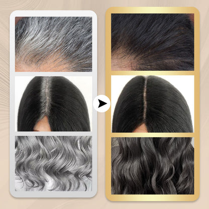 🔥✨ Portable Hair Color Stick with Built-In Comb - Quick and easy coverage!