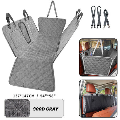 🐶 🚗 Pet Car Seat Memory Foam Cushion – Waterproof & Secure Fit – Comfortable Pet Travel ✨