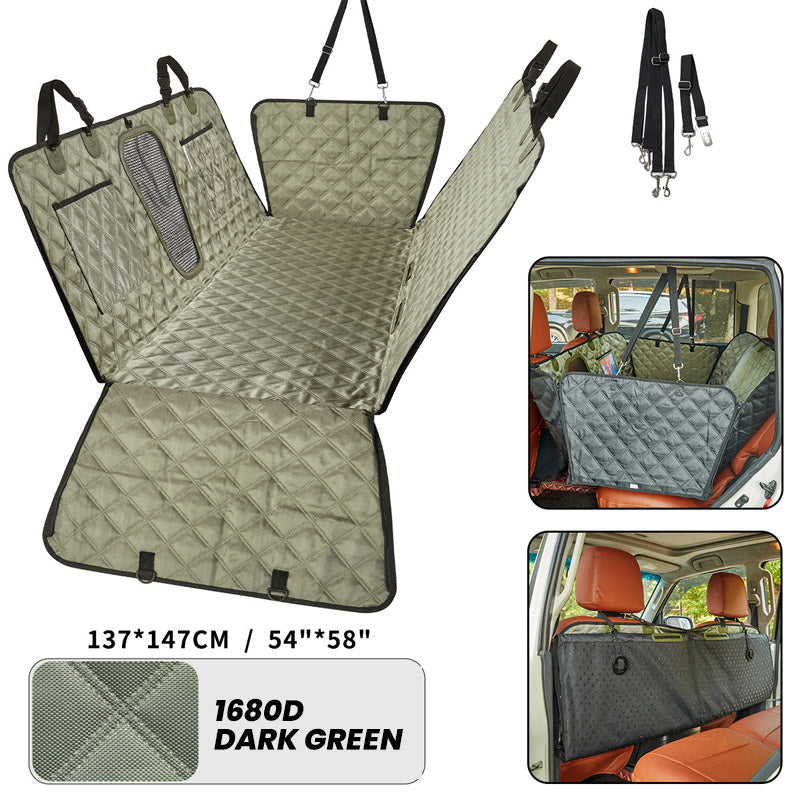 🐶 🚗 Pet Car Seat Memory Foam Cushion – Waterproof & Secure Fit – Comfortable Pet Travel ✨