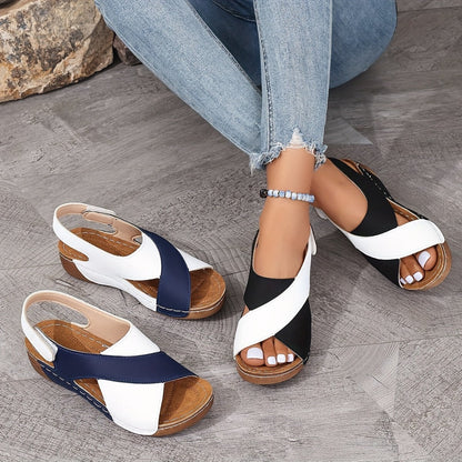 🔥 Women's Ultra Comfortable Slope Heel Sandals