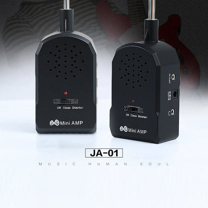 🔥 Mini Guitar Amp Pro 🎸 30W HD Sound 🔊20H Playtime 🔋Busking Ready 🌆