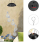 💡Outdoor Colorful LED Solar-Powered Light Bulb Wind Chimes🌠