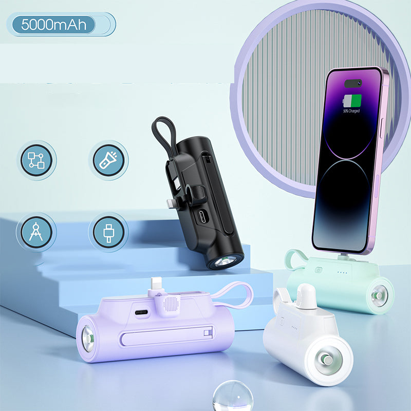 ⚡Multi-function Portable Charger with Cable
