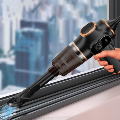 🌪️4 Combination 1 Powerful Rechargeable Car Vacuum Cleaner