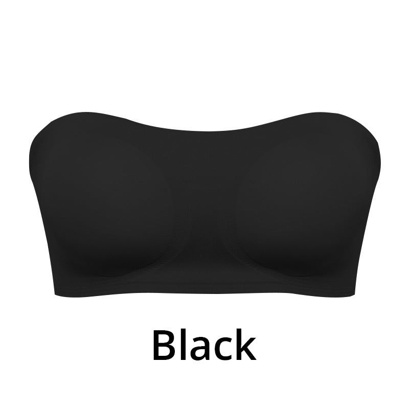 💜 BUY 1 GET 1 FREE💜Women's Non-Slip Strapless Wireless Bra with Crossover Side Closure