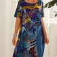 💃Elegant Mulberry Silk Tropical Breeze Dress