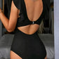 👗Sexy Ruffled One-piece Swimsuit