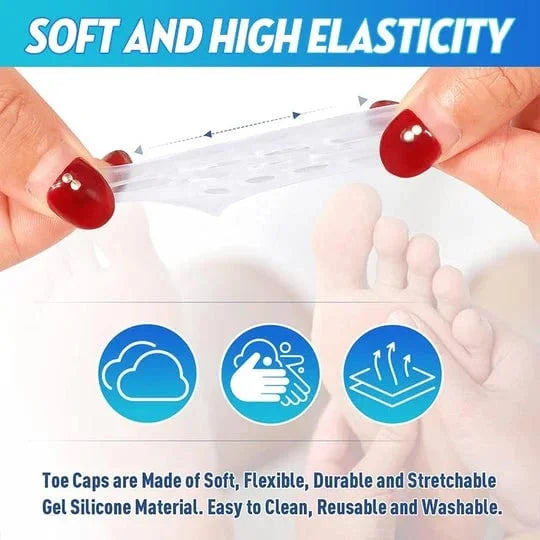 🥳 Give Extra Comfort For A Small Price 🏊‍♀️ Silicone Toe Protector
