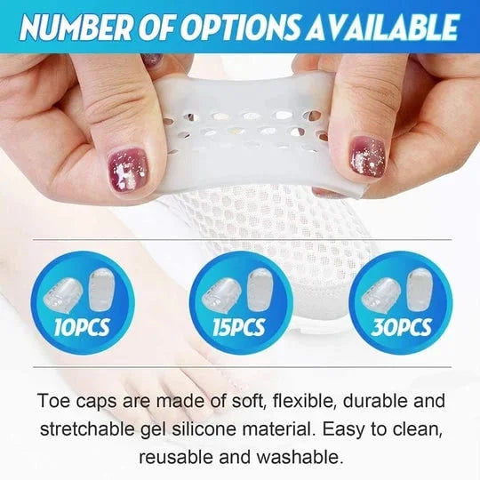 🥳 Give Extra Comfort For A Small Price 🏊‍♀️ Silicone Toe Protector
