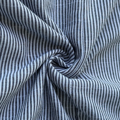 【Relaxed】Striped Cardigan Loose Large Size Irregular Dress