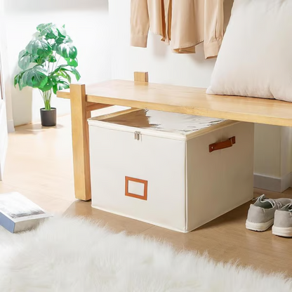 👟 Fabric Shoe Organizer Storage Box – Foldable, Large Capacity, Dustproof & Breathable for Closet & Bedroom 🧺✨