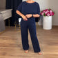 🔥 Elegant Longline Cardigan & Top & Pants 3-Pieces Set