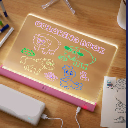 🎨🎵Children's Music Light-Up Drawing Board DIY Set🎁