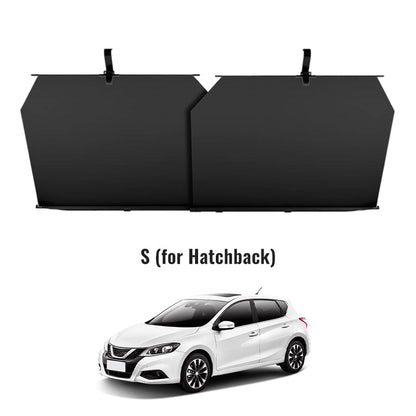2PCS Retractable Sunshade for Car Windshield